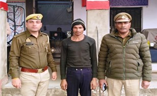 थाना एका पुलिस टीम द्वारा दहेज हत्या में वांछित 01 अभियुक्त को किया गिरफ्तार